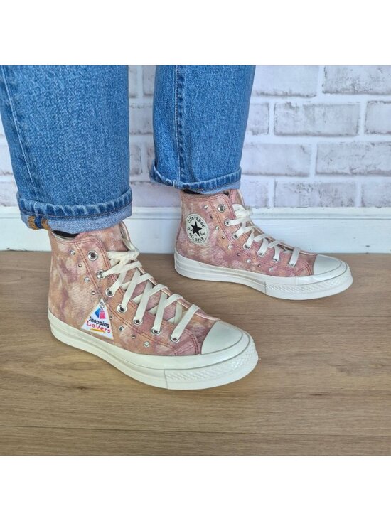 Converse Chuck 70 Hi Washed Denim Daze Sz 5.5 Men Shoes Sneakers Tie-Dye A11841C main image 7